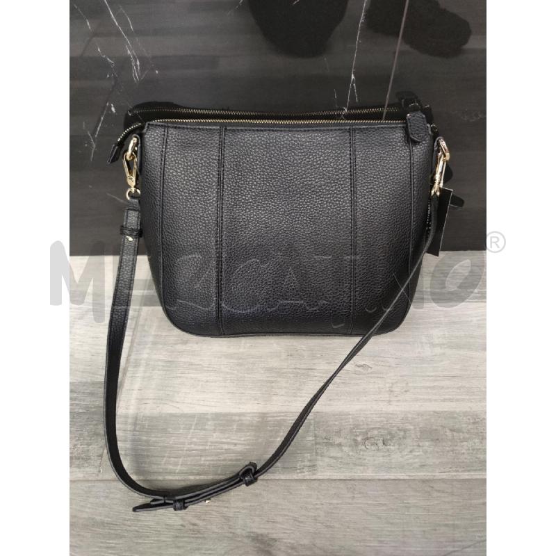TRACOLLA DONNA EMPORIO ARMANI NERA PELLE MARTELLATA  | Mercatino dell'Usato Settimo torinese 2