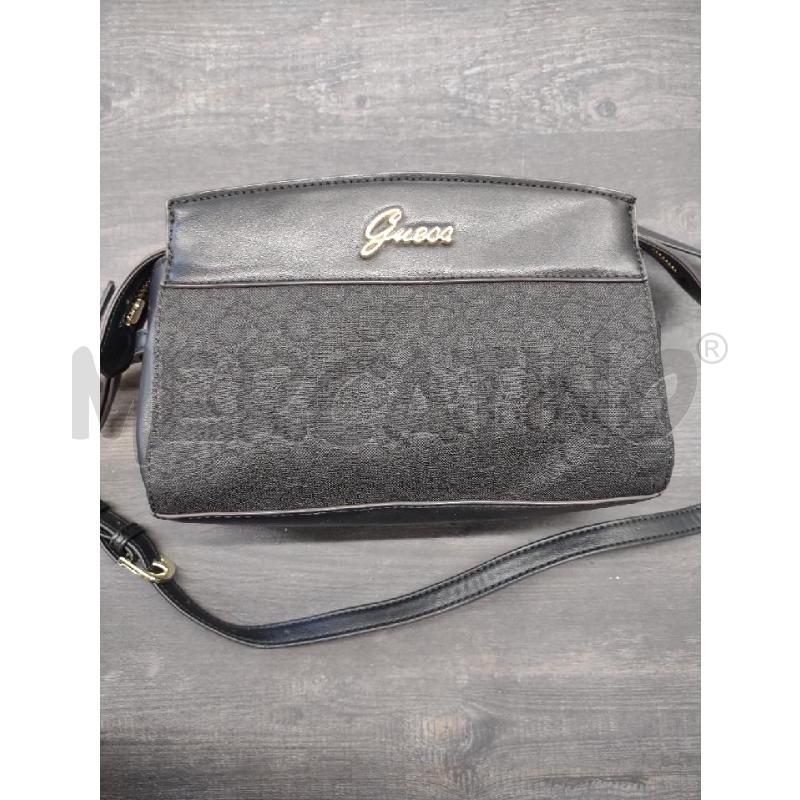 TRACOLLA DONNA GUESS NERA TESSUTO | Mercatino dell'Usato Settimo torinese 1