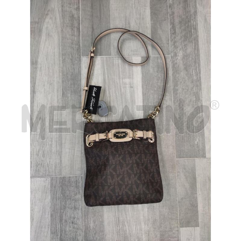 TRACOLLA DONNA MICHAEL KORS MARRONE CINTURINA FIBBIE  | Mercatino dell'Usato Settimo torinese 1