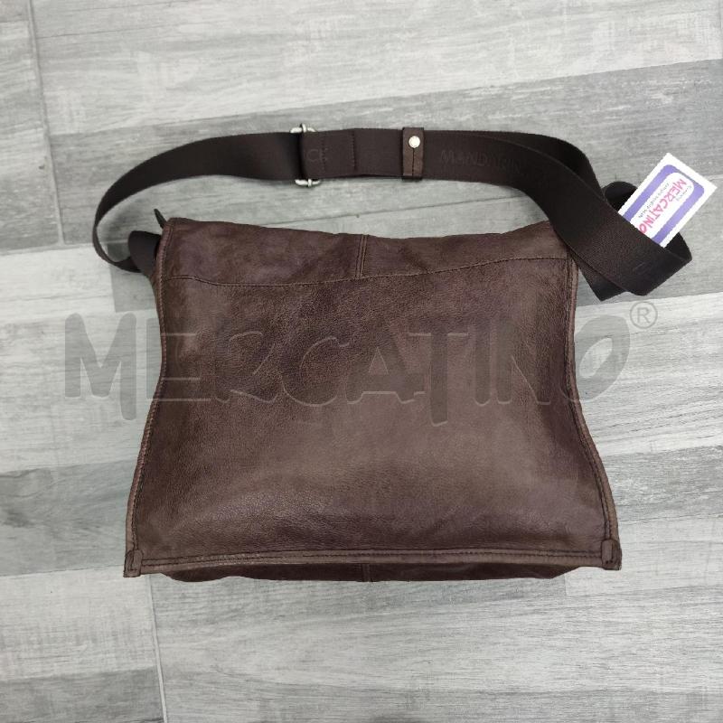 TRACOLLA DONNA PELLE MANDARINA DUCK MARRONE | Mercatino dell'Usato Settimo torinese 2