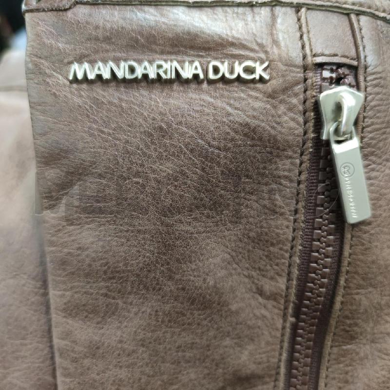TRACOLLA DONNA PELLE MANDARINA DUCK MARRONE | Mercatino dell'Usato Settimo torinese 3