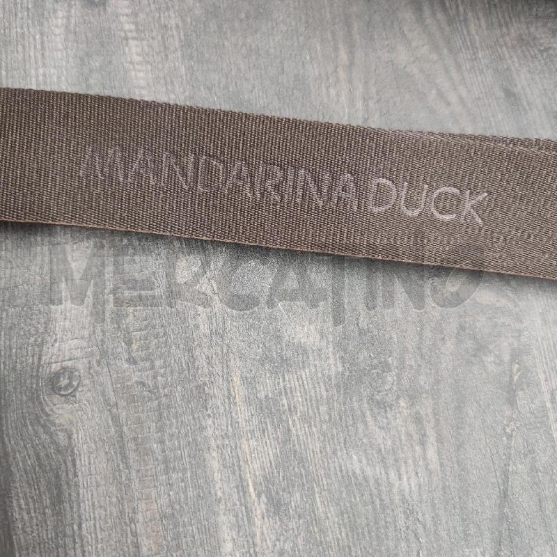 TRACOLLA DONNA PELLE MANDARINA DUCK MARRONE | Mercatino dell'Usato Settimo torinese 4