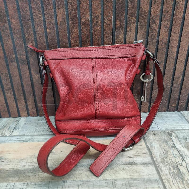 TRACOLLA DONNA PELLE MATTONE FOSSIL  | Mercatino dell'Usato Settimo torinese 2