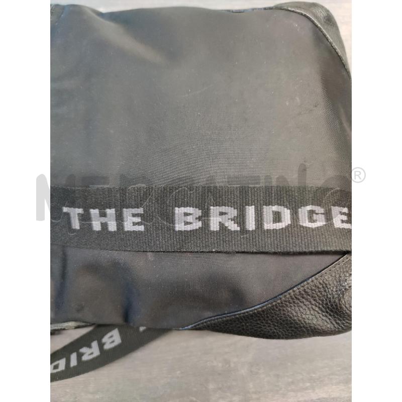 TRACOLLA DONNA THE BRIDGE PELLE NERA  | Mercatino dell'Usato Settimo torinese 4