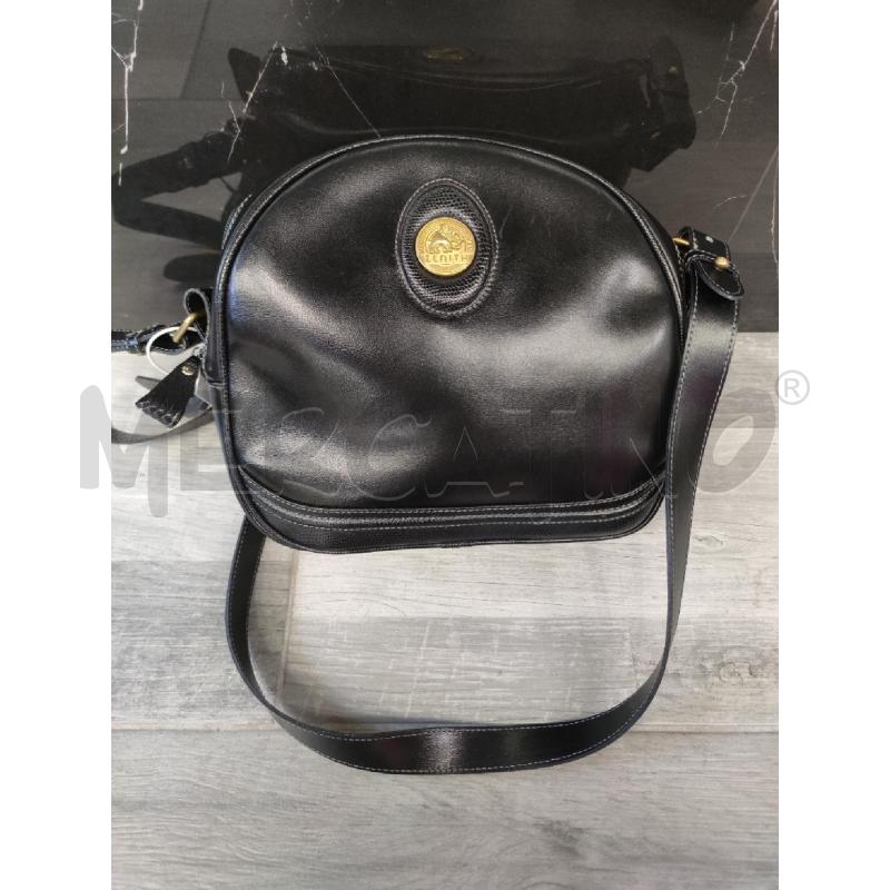 TRACOLLA DONNA VINTAGE ZENITH  NERA PELLE | Mercatino dell'Usato Settimo torinese 1