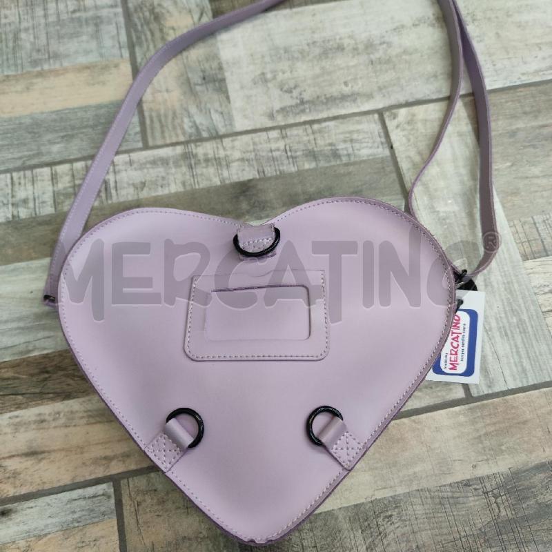 TRACOLLA DR. MARTENS FORMA CUORE PELLE LILLA TRASFORMABILE | Mercatino dell'Usato Settimo torinese 3