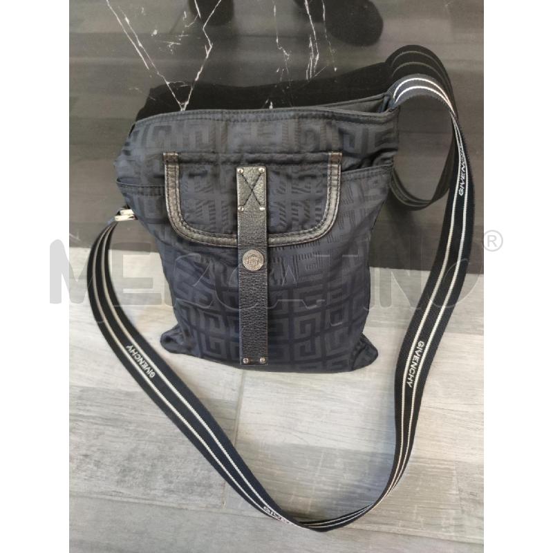 TRACOLLA GIVENCHY NERO TESSUTO PELLE | Mercatino dell'Usato Settimo torinese 1
