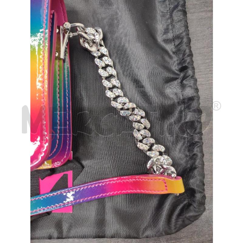 TRACOLLA PINKO MULTICOLOR LOGO STRASS | Mercatino dell'Usato Settimo torinese 3