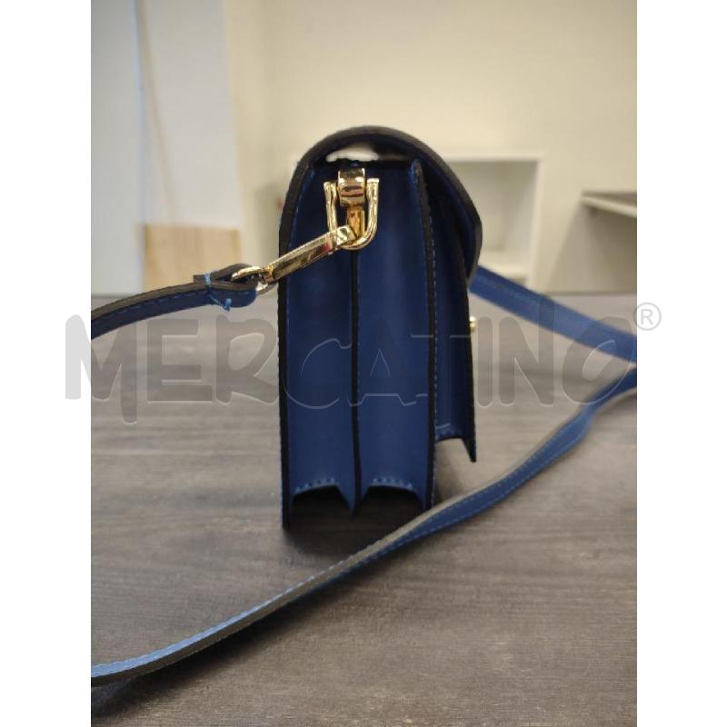 TRACOLLINA DONNA CHEVAL FIRENZE BLU PELLE | Mercatino dell'Usato Settimo torinese 2