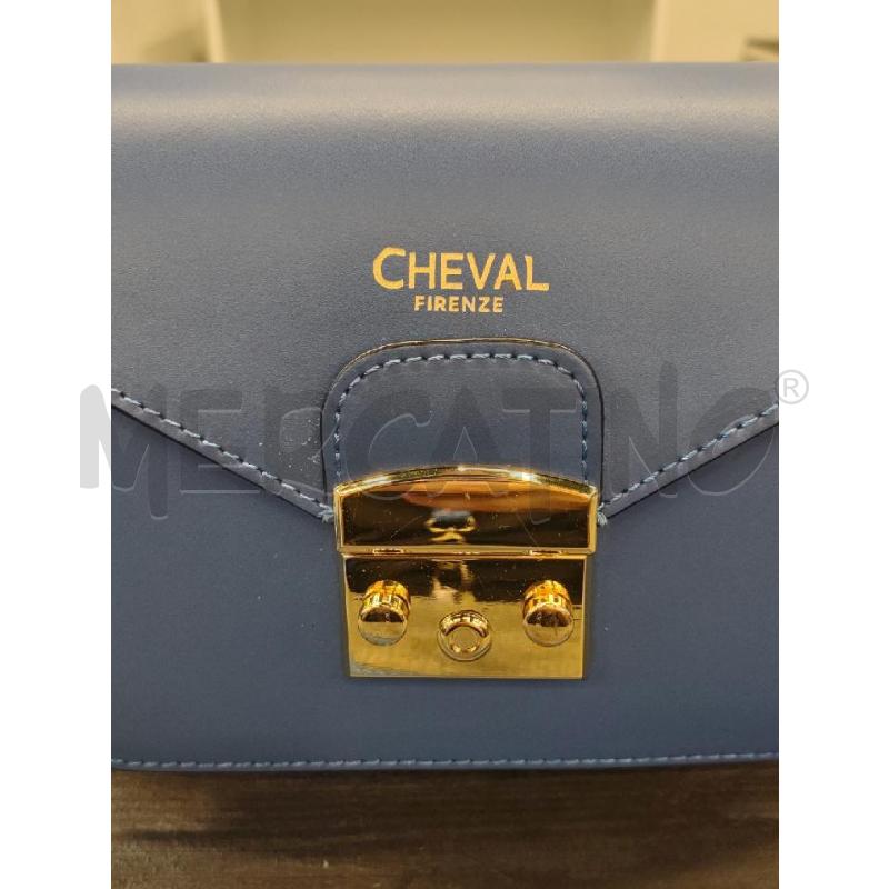 TRACOLLINA DONNA CHEVAL FIRENZE BLU PELLE | Mercatino dell'Usato Settimo torinese 4