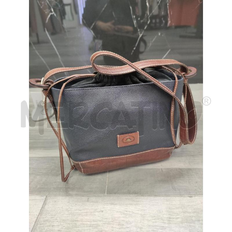 TRACOLLINA DONNA THE B RIDGE BLU MARRONE STAMPA COCCO  | Mercatino dell'Usato Settimo torinese 1
