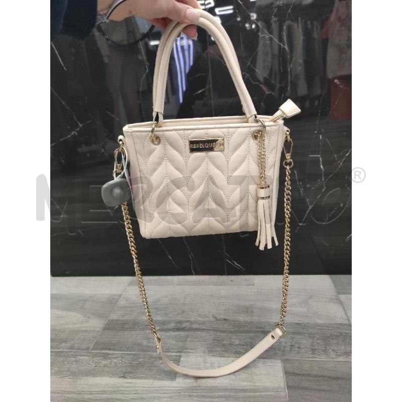 TRACOLLINA REBELQUEEN LIU JO BEIGE CUCITURE RILIEVO | Mercatino dell'Usato Settimo torinese 1