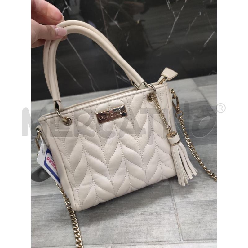 TRACOLLINA REBELQUEEN LIU JO BEIGE CUCITURE RILIEVO | Mercatino dell'Usato Settimo torinese 2