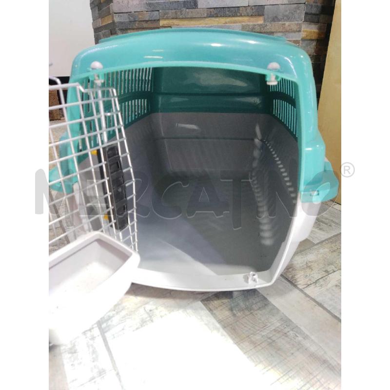 TRASPORTINO MAXI GRIGIO E VERDE CHIARO | Mercatino dell'Usato Settimo torinese 4