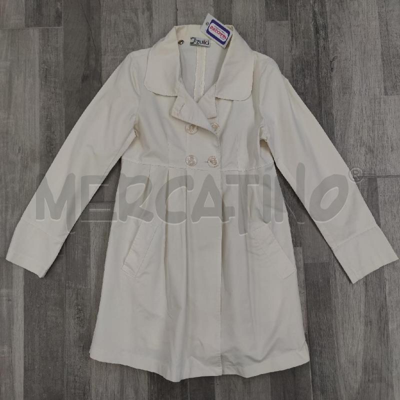 TRENCH DONNA BIANCO ZUIKI TASCHE  | Mercatino dell'Usato Settimo torinese 1