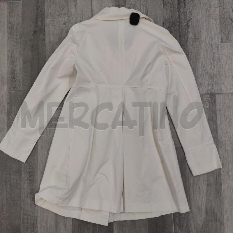 TRENCH DONNA BIANCO ZUIKI TASCHE  | Mercatino dell'Usato Settimo torinese 2