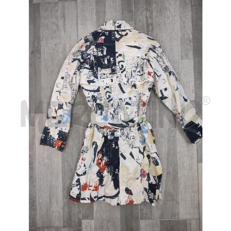 TRENCH DONNA DESIGUAL BIANCA FANTASIA | Mercatino dell'Usato Settimo torinese 2