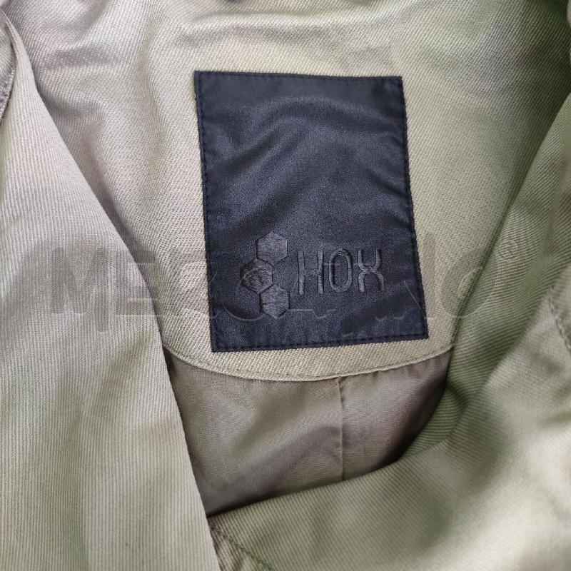 TRENCH DONNA HOX BEIGE BOTTONE X  | Mercatino dell'Usato Settimo torinese 3