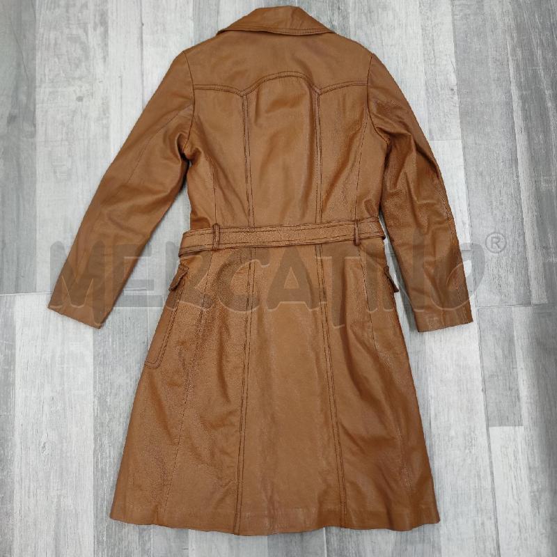 TRENCH DONNA IL DEAL PELL CAMMELLO PELLE DOPPIO PETTO | Mercatino dell'Usato Settimo torinese 2