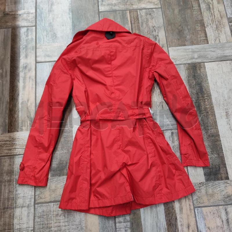 TRENCH DONNA KWAY ARANCIO SFODERATO | Mercatino dell'Usato Settimo torinese 2