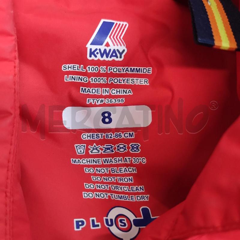 TRENCH DONNA KWAY ARANCIO SFODERATO | Mercatino dell'Usato Settimo torinese 4