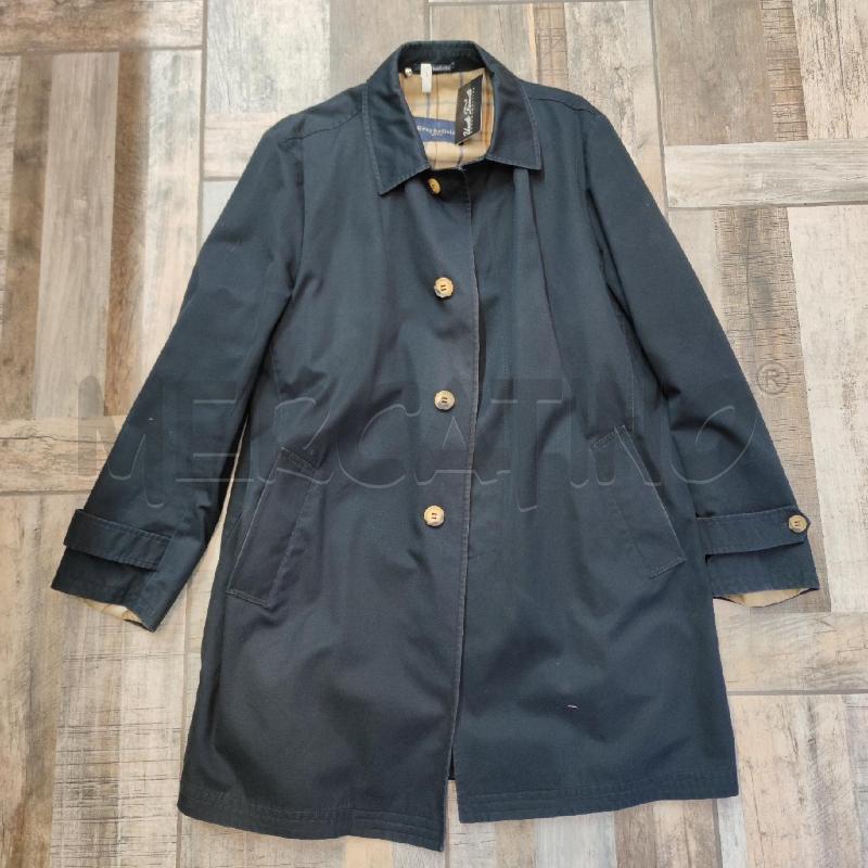 TRENCH UOMO BROOKSFIELD BLU NOTTE  | Mercatino dell'Usato Settimo torinese 1