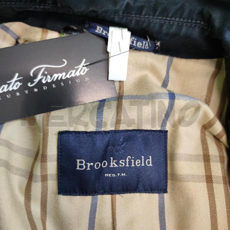 TRENCH UOMO BROOKSFIELD BLU NOTTE  | Mercatino dell'Usato Settimo torinese 3