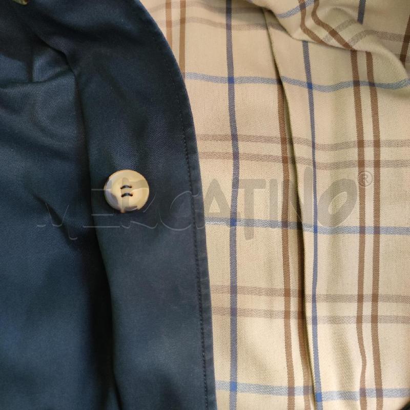TRENCH UOMO BROOKSFIELD BLU NOTTE  | Mercatino dell'Usato Settimo torinese 5