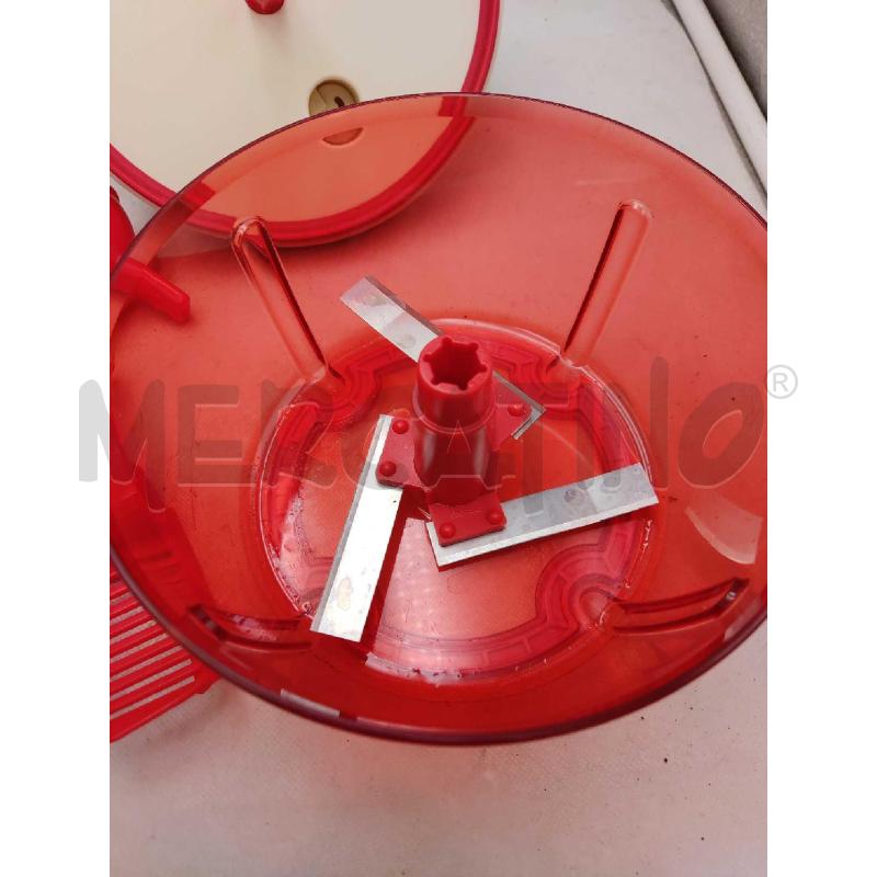 TRITA TUTTO TUPPERWARE ROSSO | Mercatino dell'Usato Settimo torinese 3