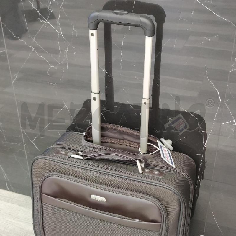 TROLLEY CARPISA 24 ORE MARRONE 2 SCOMPARTI | Mercatino dell'Usato Settimo torinese 3