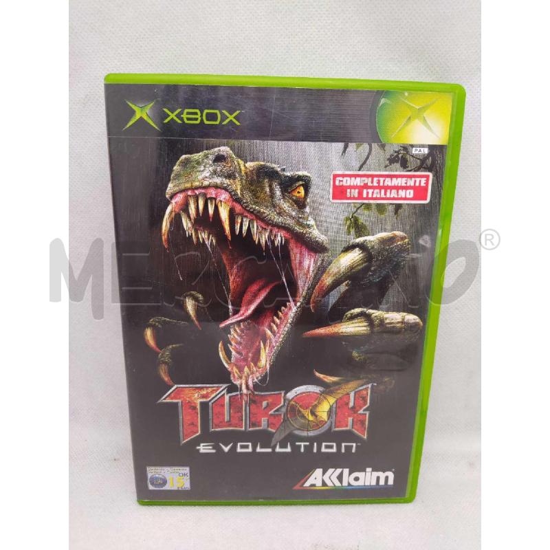 TUROK EVOLUTION VIDEO GIOCO XBOX CON MANUALE | Mercatino dell'Usato Settimo torinese 1