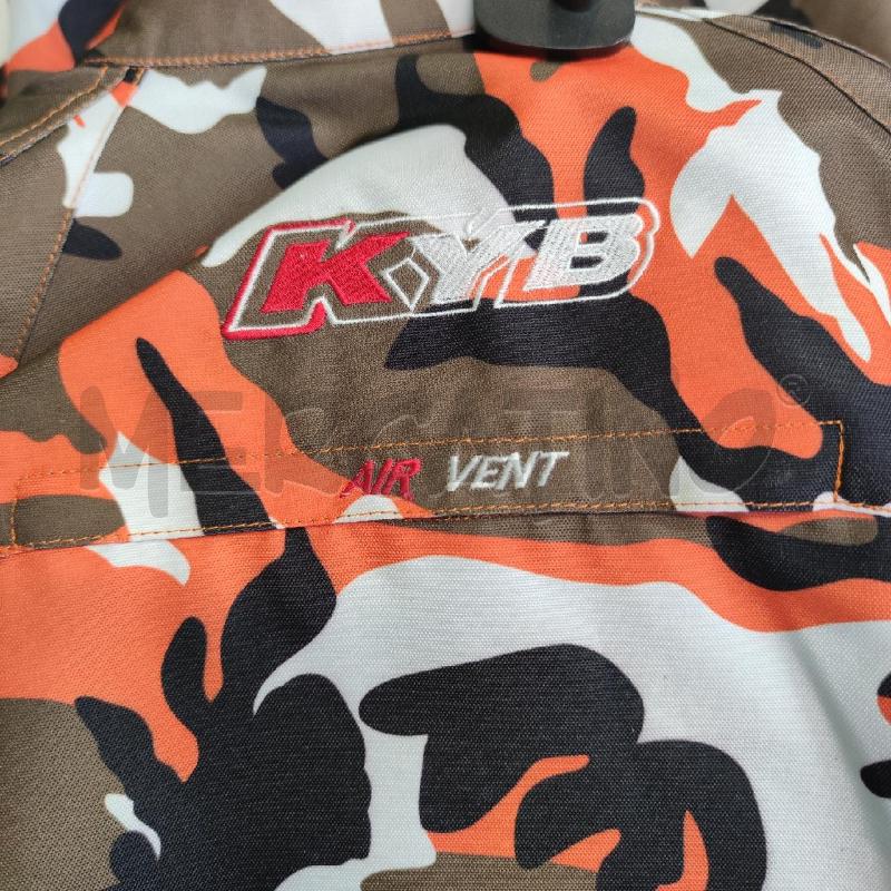 TUTA UOMO MOTO SEPARABILE KYB ARANCIO MIMETICA | Mercatino dell'Usato Settimo torinese 4