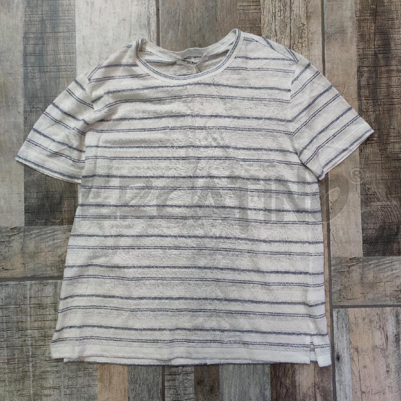 T SHIRT DONNA AMINA RUBINACCI BIANCA RIGHE BLU | Mercatino dell'Usato Settimo torinese 1