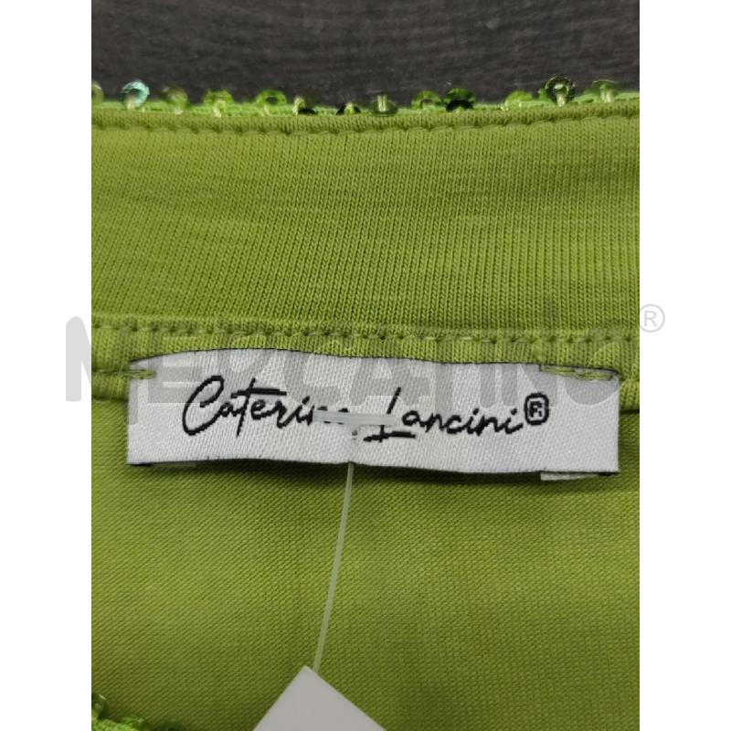 T SHIRT DONNA VERDE ACIDO PAILLETTES | Mercatino dell'Usato Settimo torinese 3