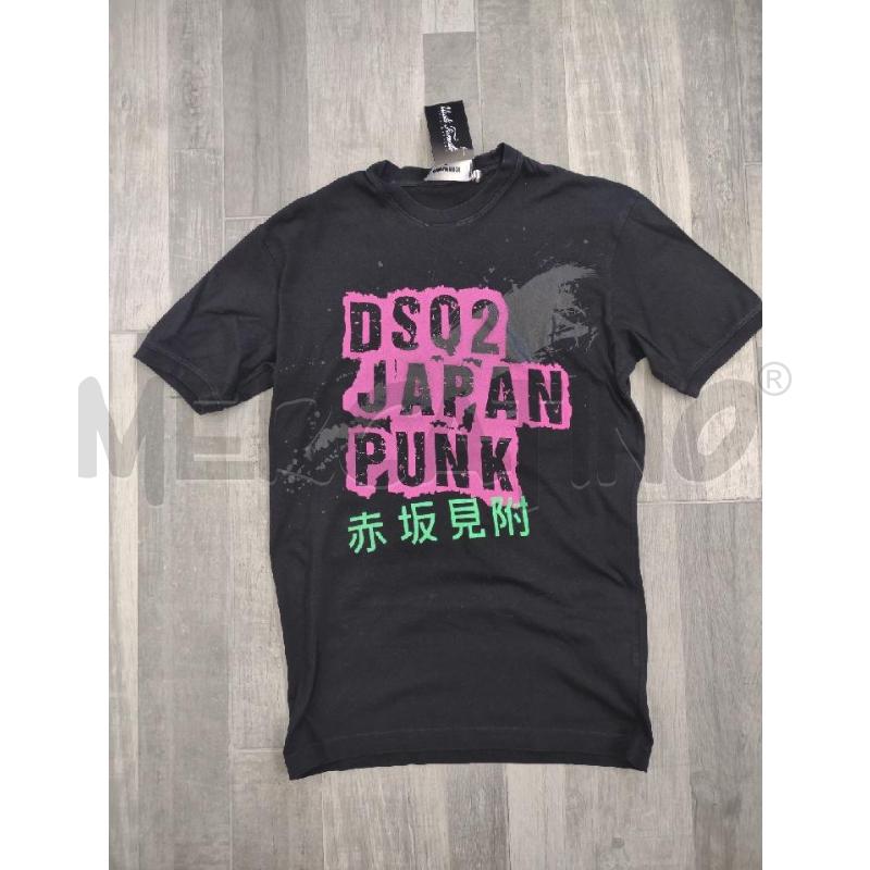 T SHIRT UOMO DSQUARED 2 NERA JAPAN PUNK  | Mercatino dell'Usato Settimo torinese 1