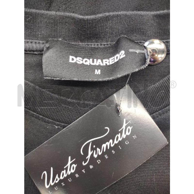 T SHIRT UOMO DSQUARED 2 NERA JAPAN PUNK  | Mercatino dell'Usato Settimo torinese 3