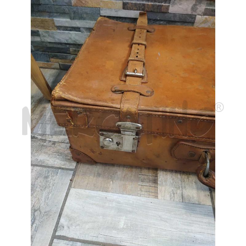 VALIGIA EPOCA MEDIA CUOIO CHIARO  | Mercatino dell'Usato Settimo torinese 2
