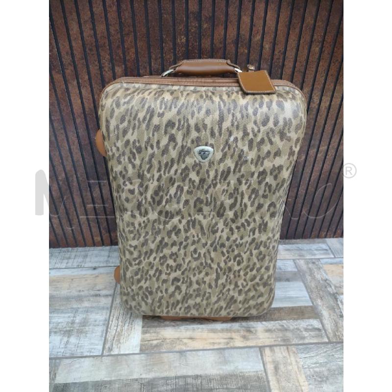VALIGIA INTERNATIONAL TRAVELLER LEOPARD RIGIDA | Mercatino dell'Usato Settimo torinese 1