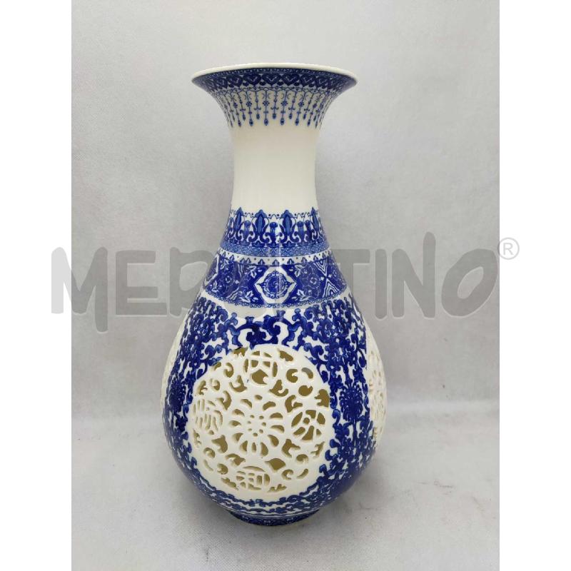 VASO CINESE BLU E BIANCO | Mercatino dell'Usato Settimo torinese 2