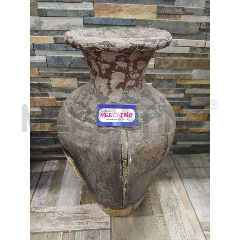 VASO COCCIO GRANDE MARRONE NERA E GIALLO | Mercatino dell'Usato Settimo torinese 1