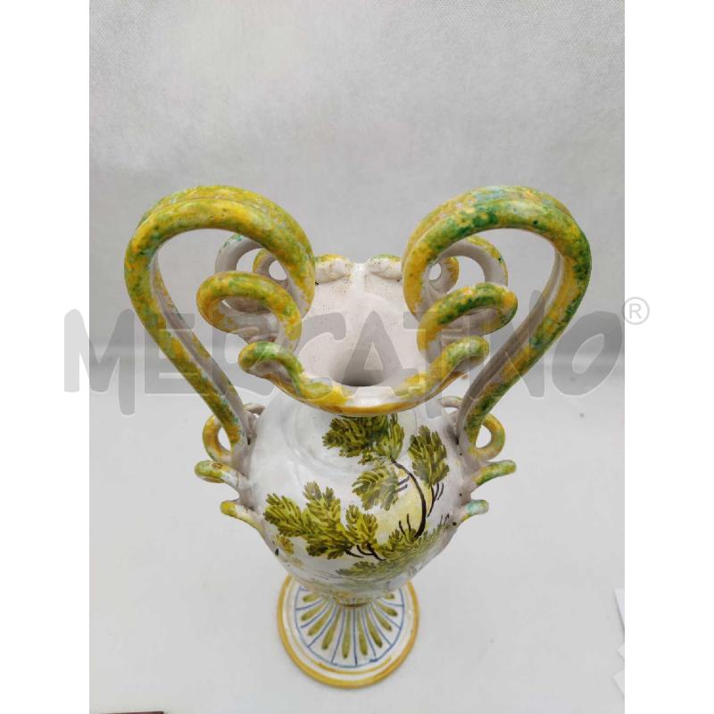 VASO CON MANICI PAESAGGIO ALBERI FAMA | Mercatino dell'Usato Settimo torinese 3