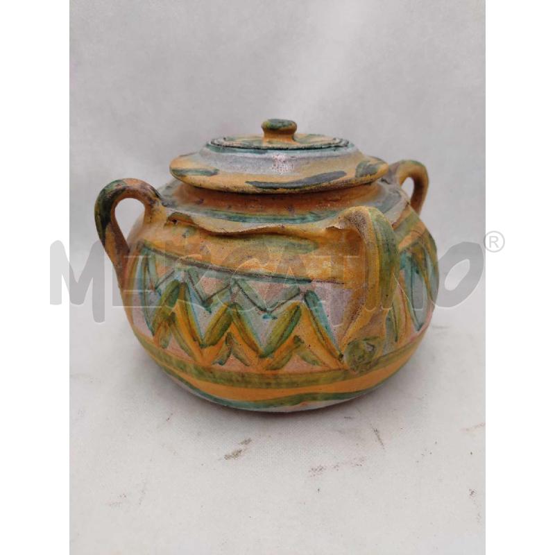 VASO IN TERRACOTTA CON COPERCHIO CASTELLAMONTE ARTISTICA  | Mercatino dell'Usato Settimo torinese 4
