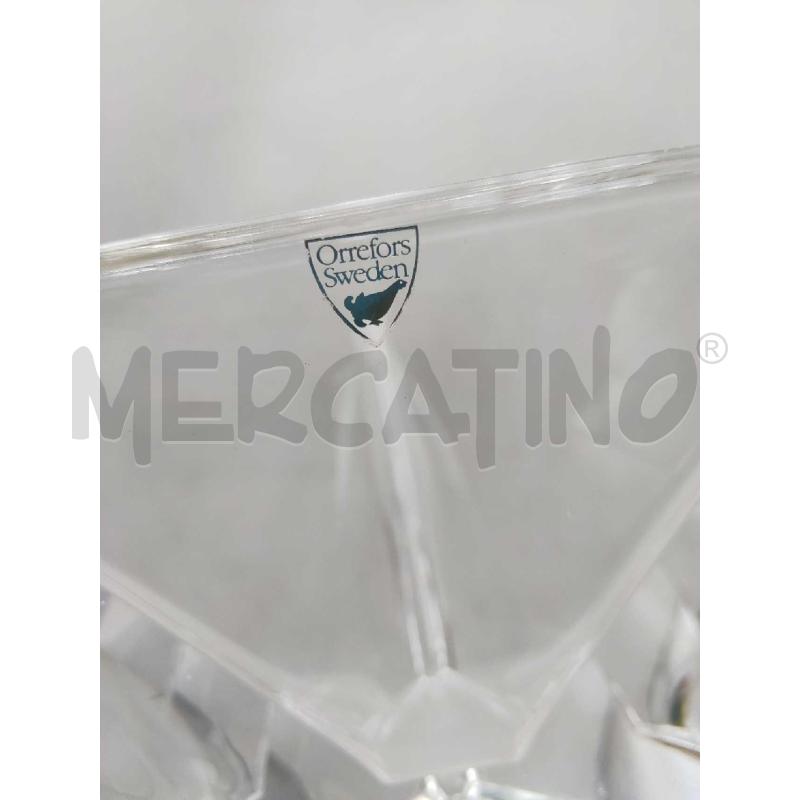 VASO ORREFORS SWEDEN TRIANGOLARE | Mercatino dell'Usato Settimo torinese 2
