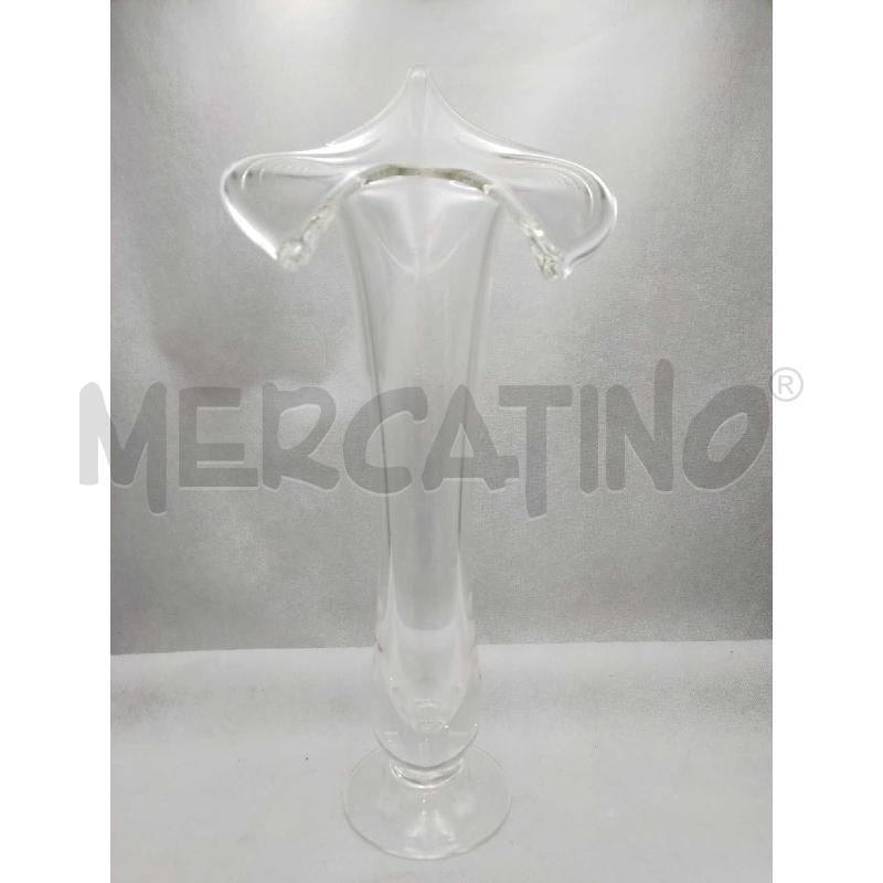 VASO VETRO CALLA IVV | Mercatino dell'Usato Settimo torinese 1