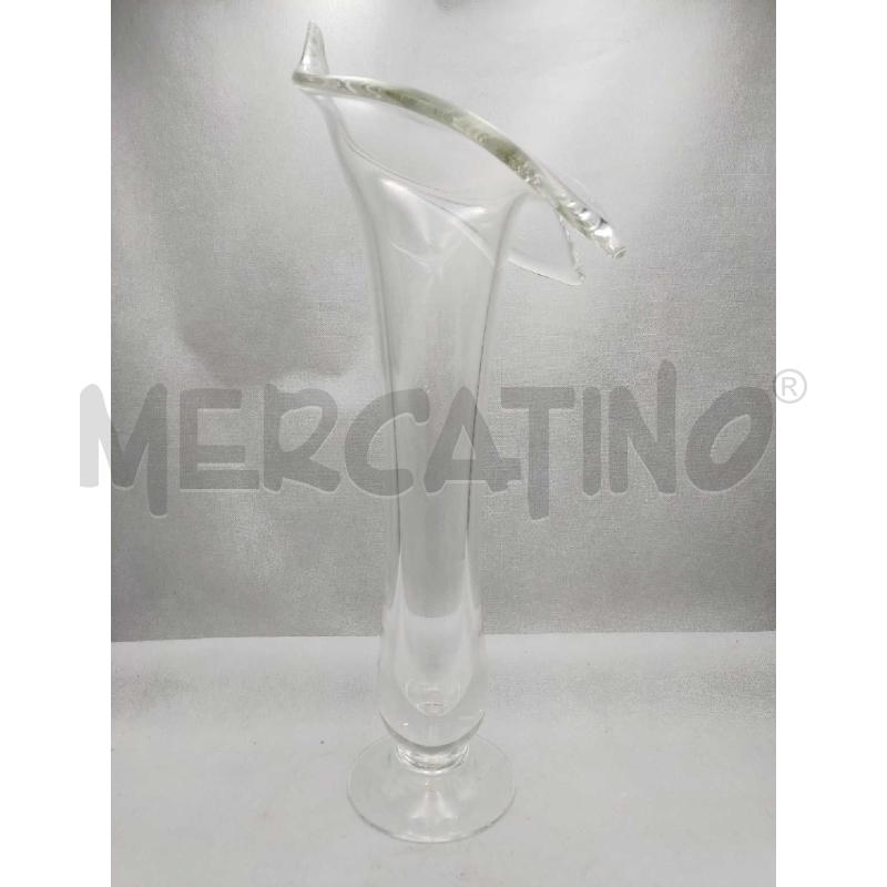 VASO VETRO CALLA IVV | Mercatino dell'Usato Settimo torinese 2