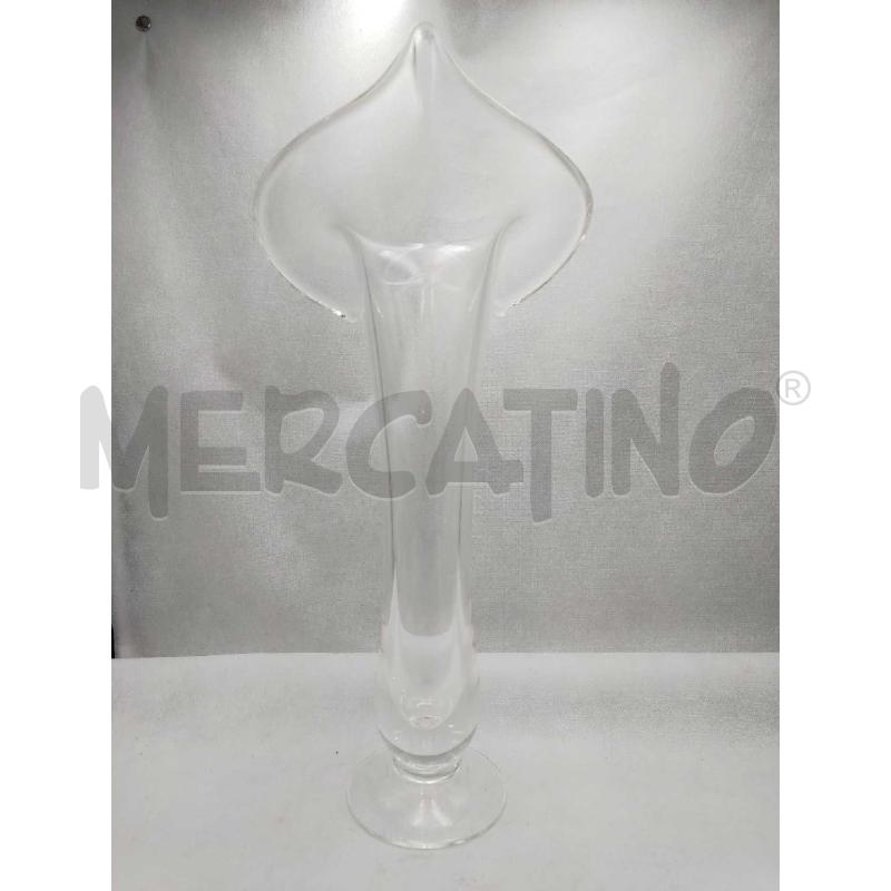 VASO VETRO CALLA IVV | Mercatino dell'Usato Settimo torinese 3