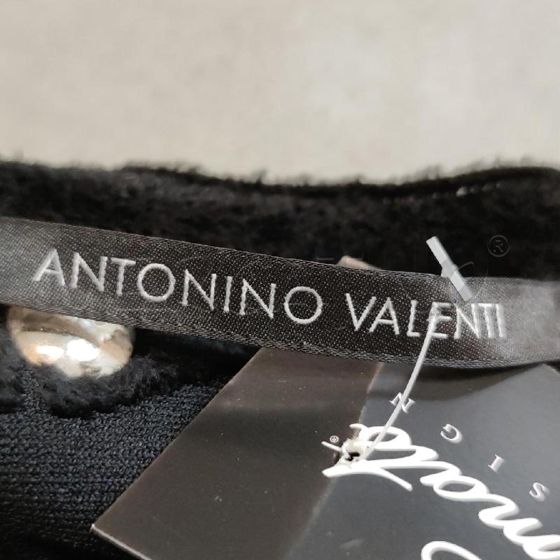 VESTITO ANTONINO VALENTI NERO FONDO PUNTE  | Mercatino dell'Usato Settimo torinese 3