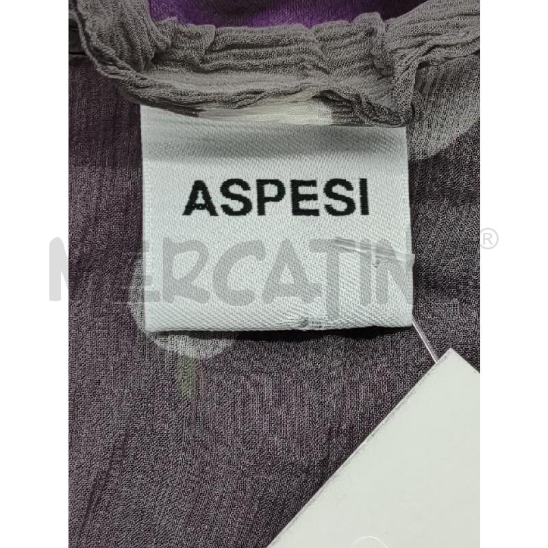 VESTITO ASPESI SETA TORTORA POIS BIANCHI | Mercatino dell'Usato Settimo torinese 5