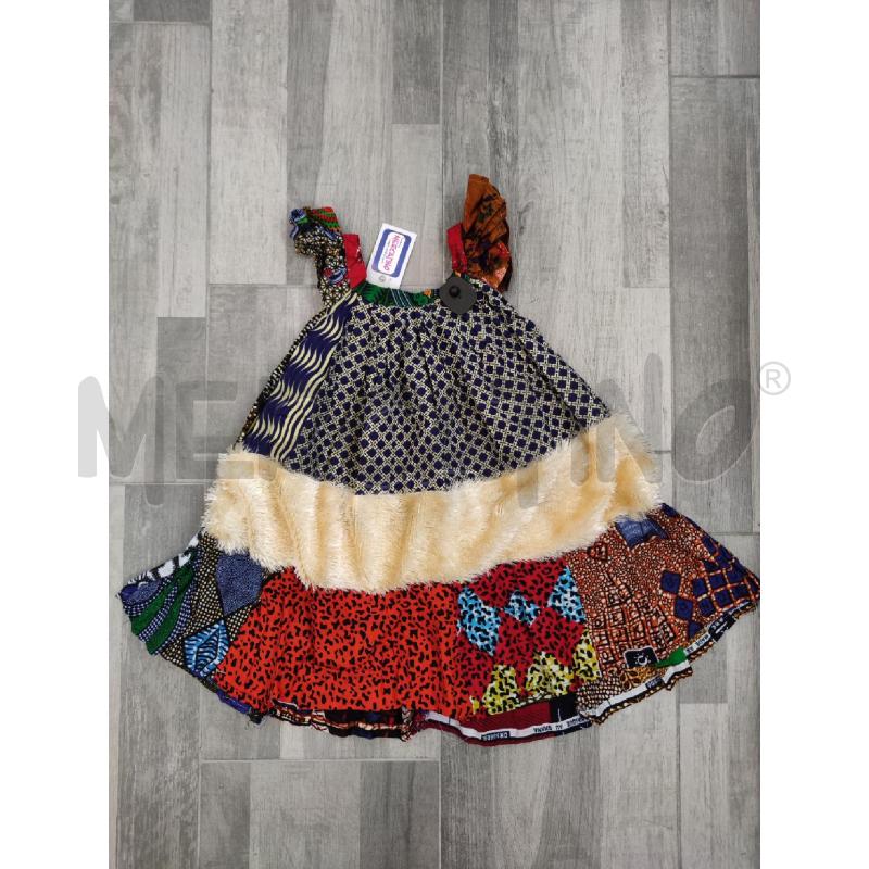 VESTITO BAMBINA AFRICANO FANTASIA FATTO A MANO | Mercatino dell'Usato Settimo torinese 2