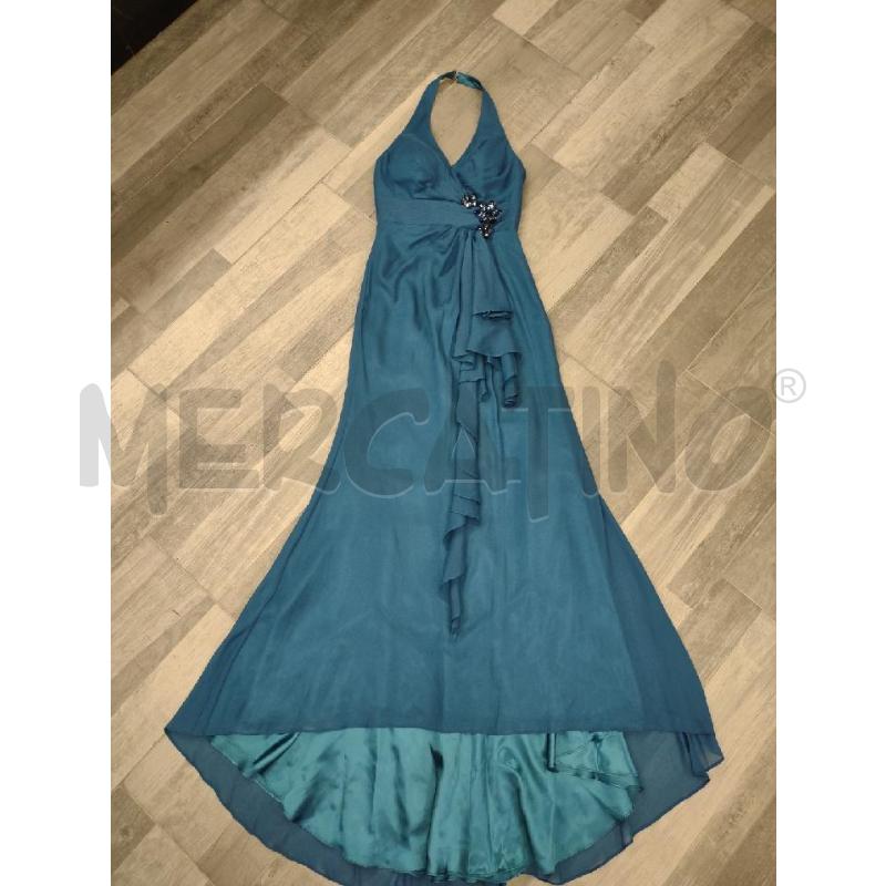 VESTITO CERIMONIA RONCA STYLE OTTANIO APPLICAZIONI FIORI | Mercatino dell'Usato Settimo torinese 1